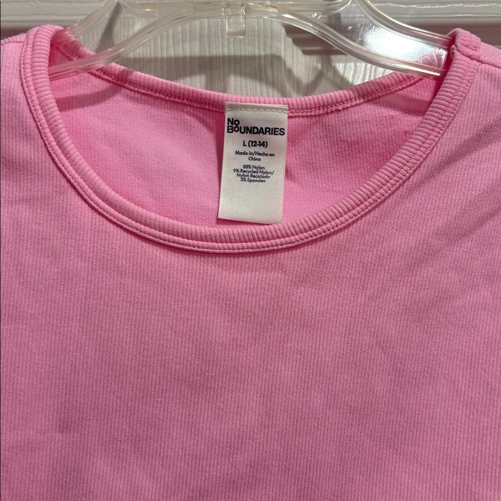 Pink Ribbed Top - Picture 2 of 4